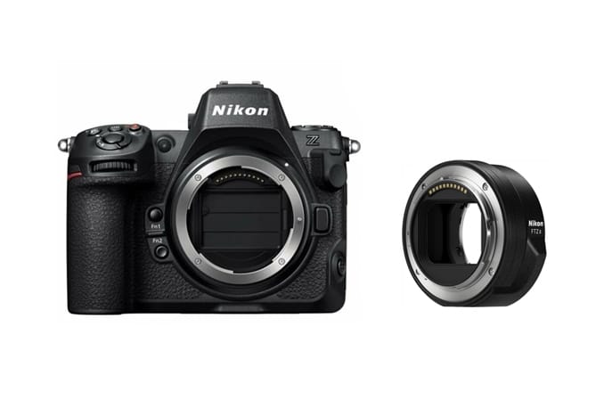 Nikon Z8 body + Nikon FTZ II